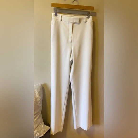 White House Black Market Luna Wide Leg Trousers size 12 - Picture 2 of 9